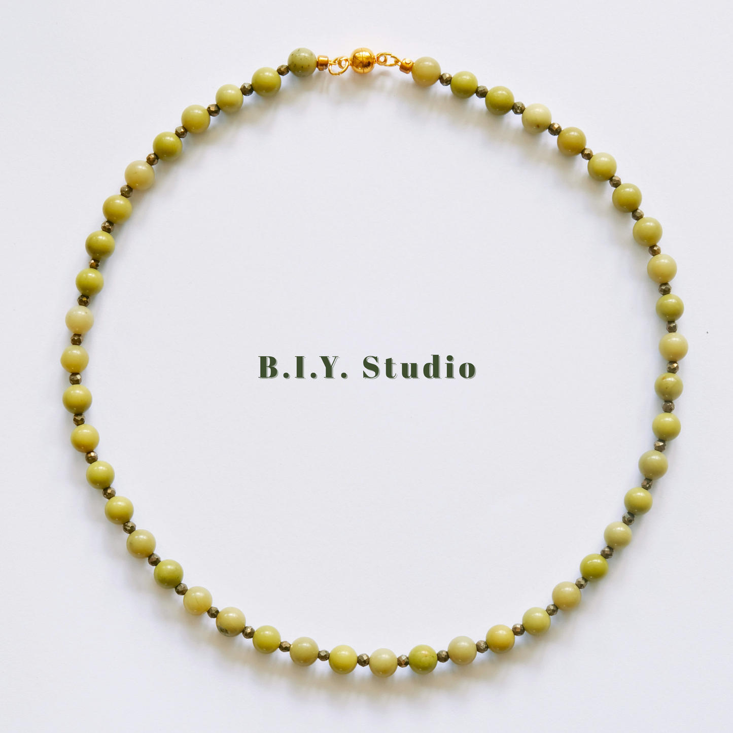 Prism Gem | Moss Vein・Necklace 3