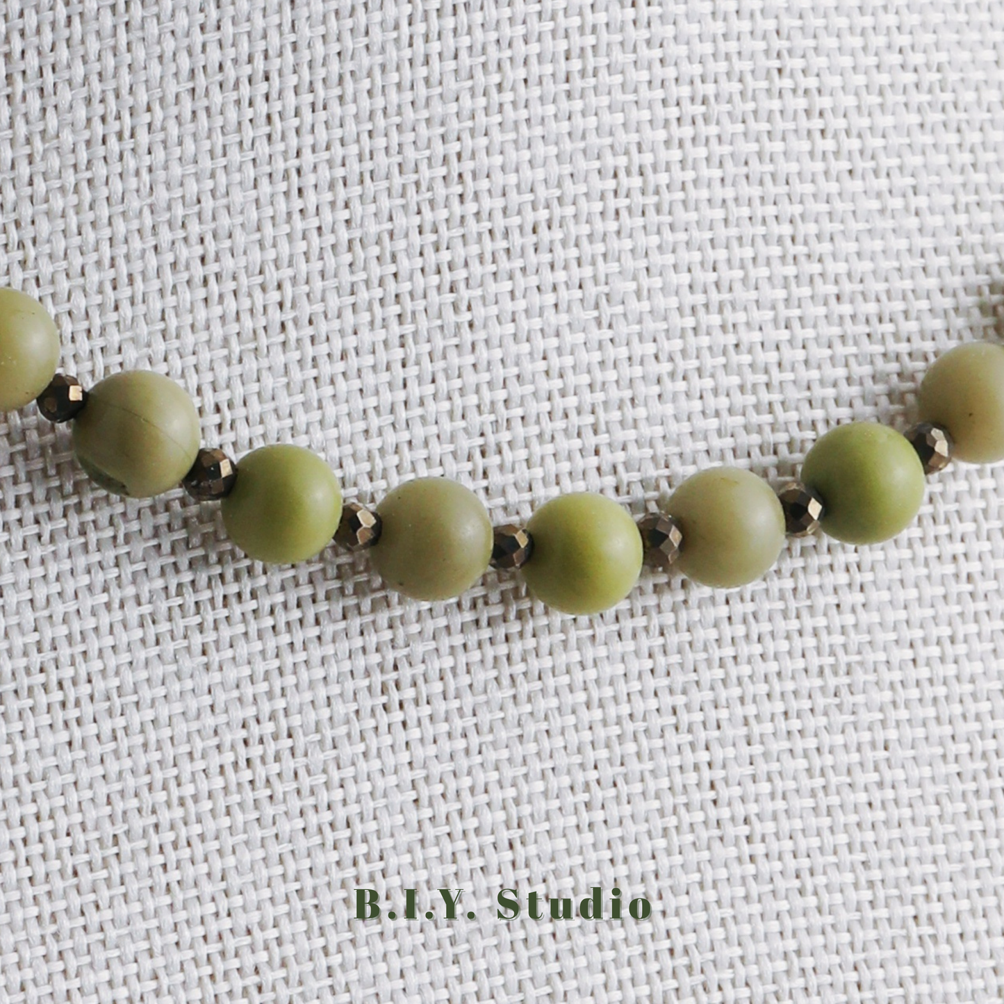 Prism Gem | Moss Vein・Necklace 3