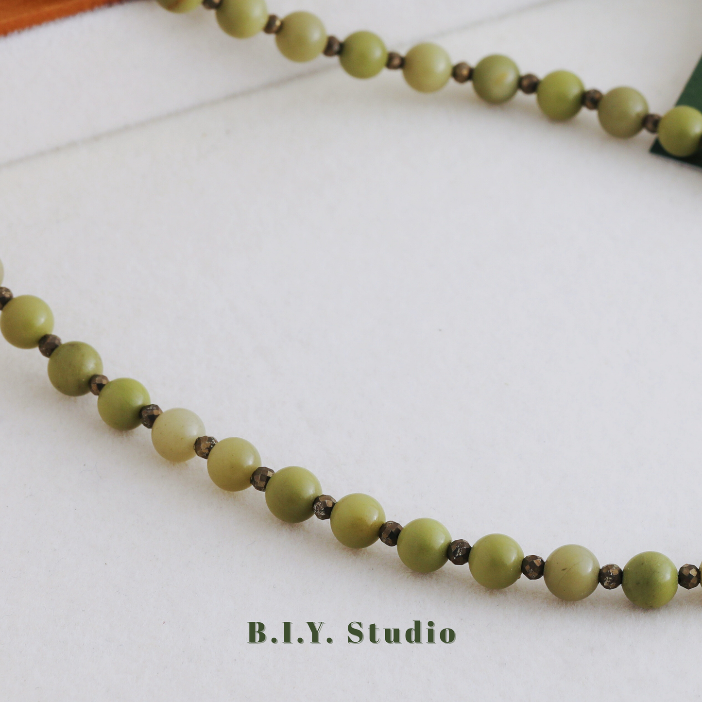 Prism Gem | Moss Vein・Necklace 3