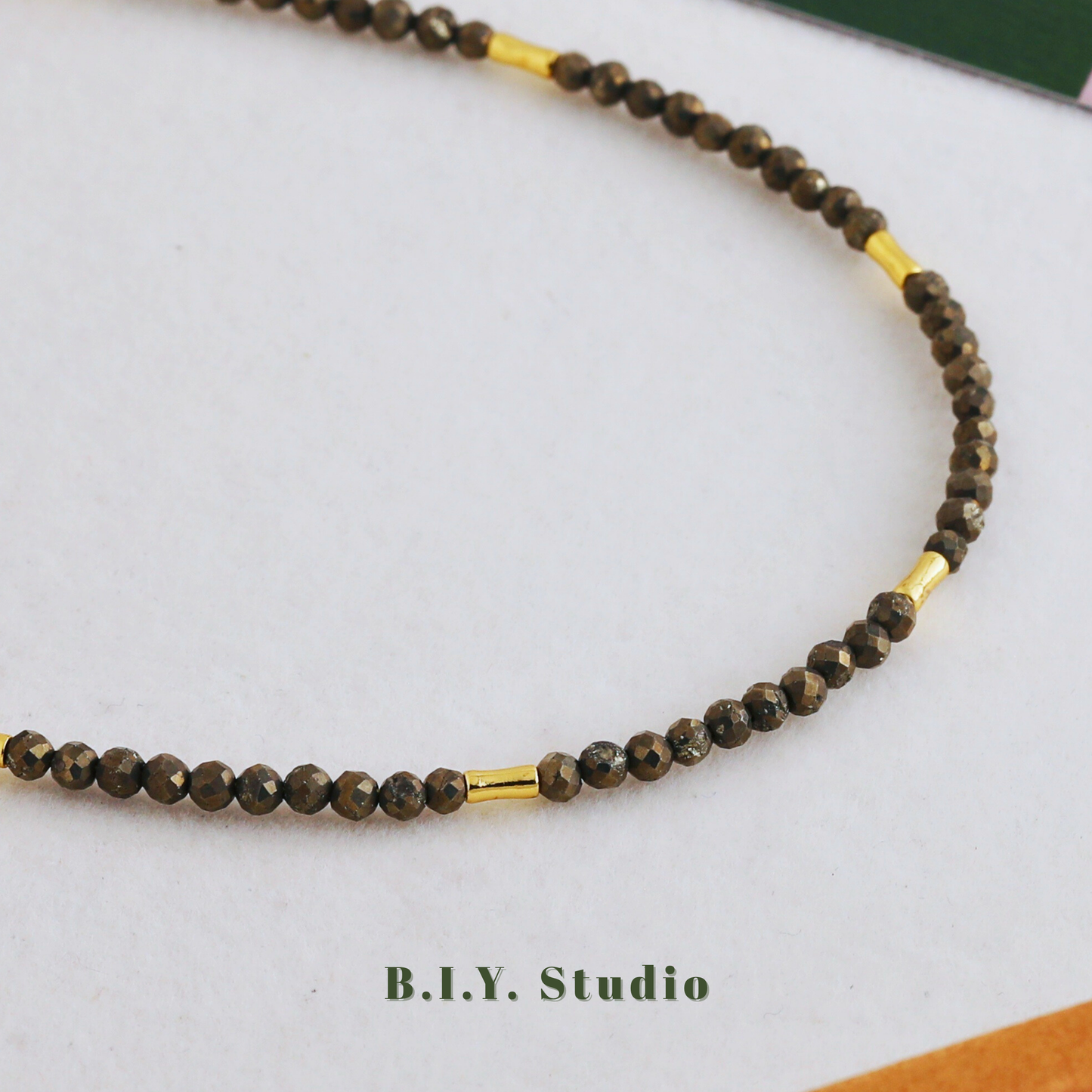 Prism Gem | Moss Vein・Necklace 1