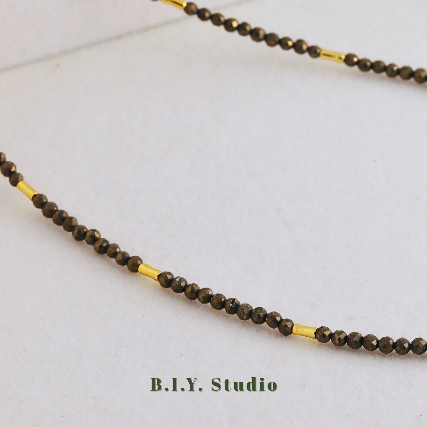 Prism Gem | Moss Vein・Necklace 1