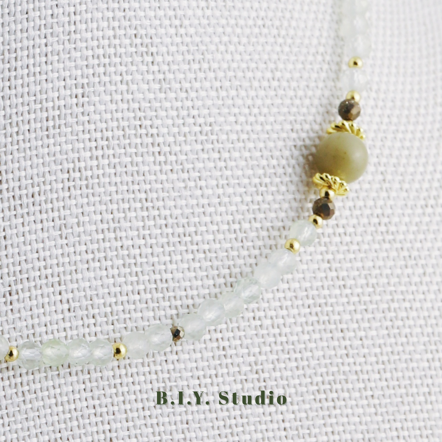 Prism Gem | Moss Vein・Necklace 2