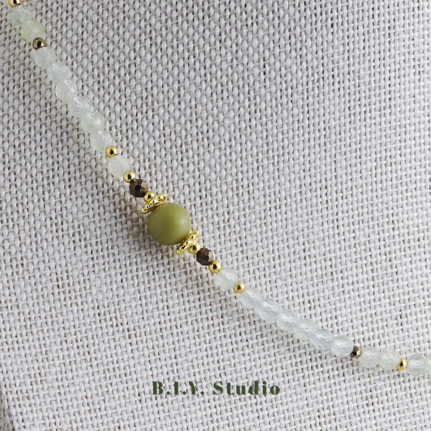 Prism Gem | Moss Vein・Necklace 2