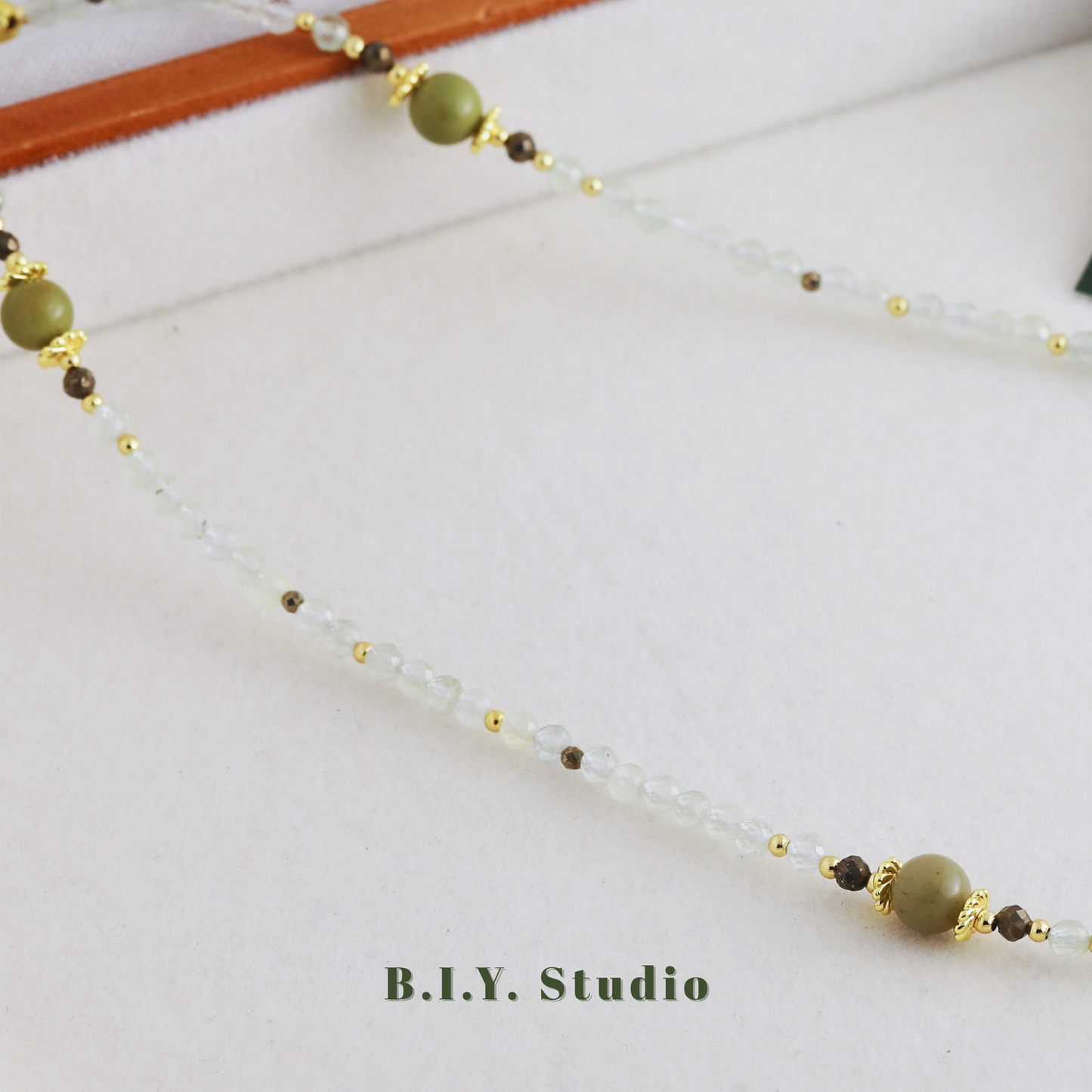 Prism Gem | Moss Vein・Necklace 2