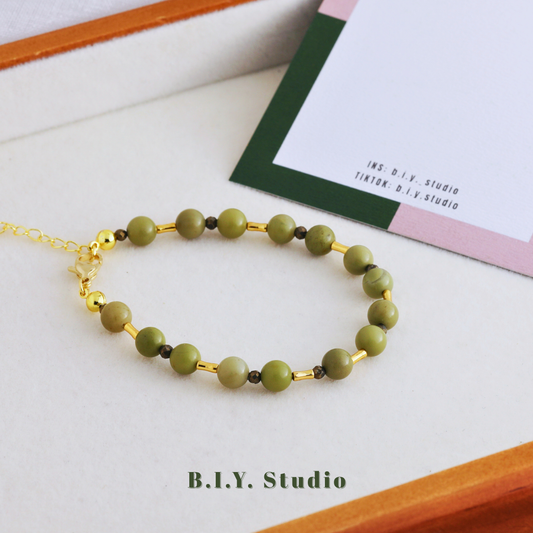 Prism Gem | Moss Vein・Bracelet 3