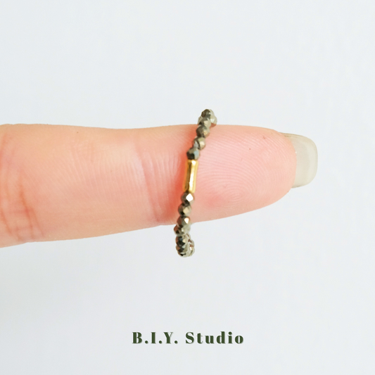 Prism Gem | Moss Vein・Ring 1