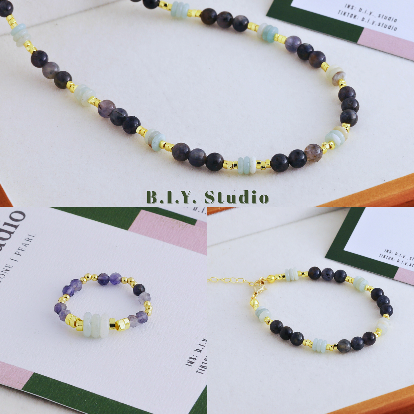 Prism Gem | Celestial Tide・Necklace 3