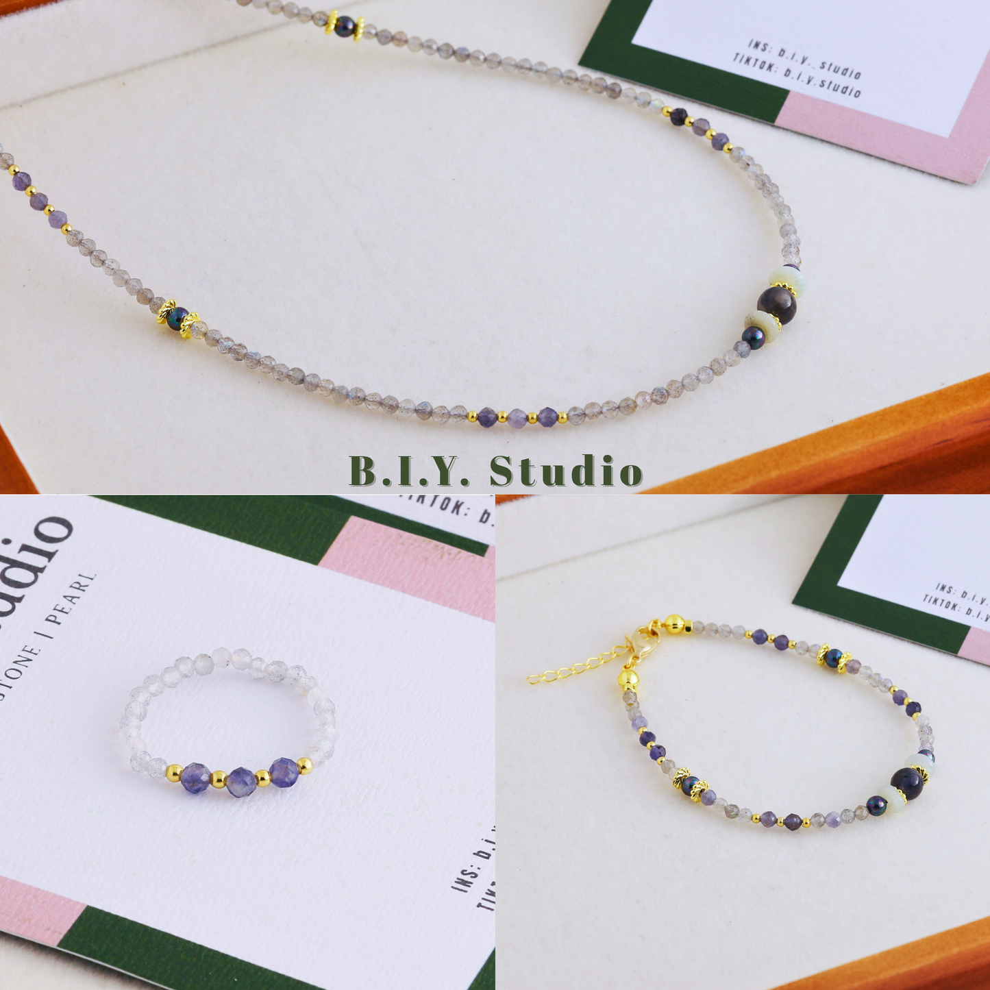 Prism Gem | Celestial Tide・Bracelet 1