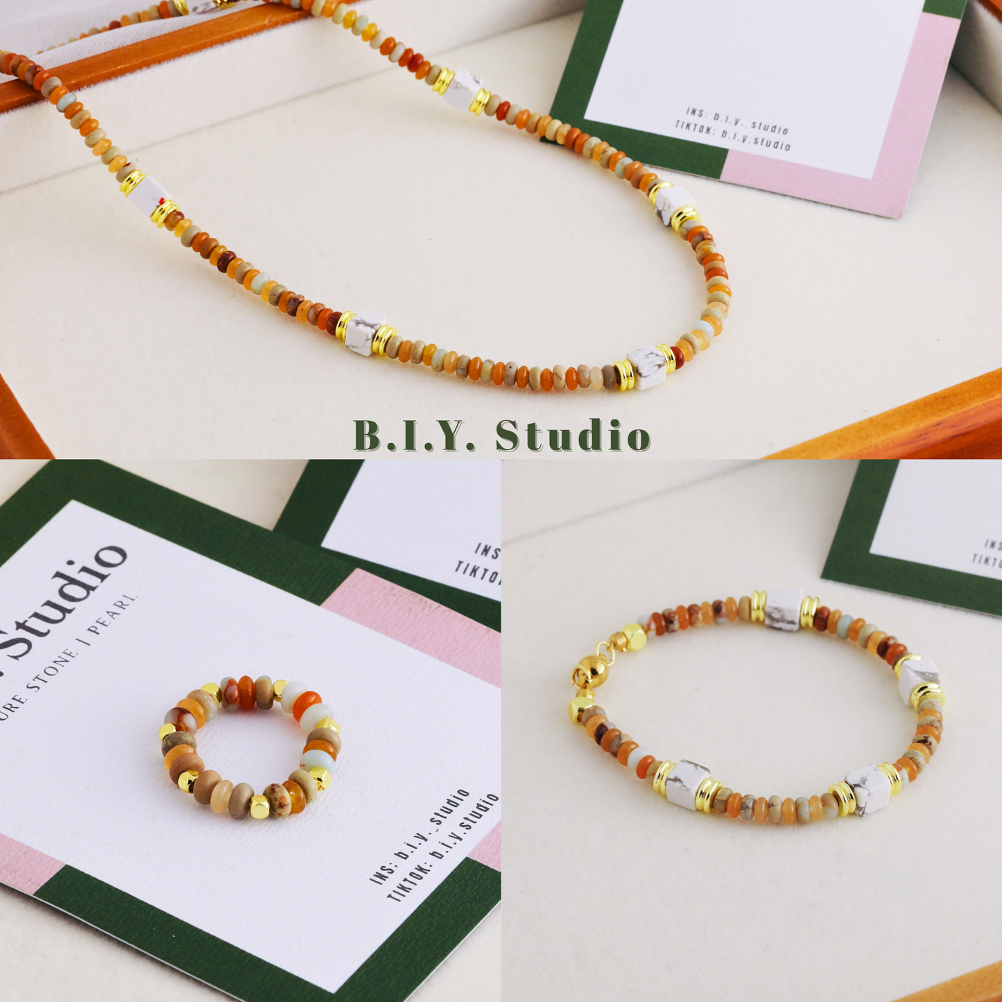 Prism Gem | Sunlit Shard・Necklace 3