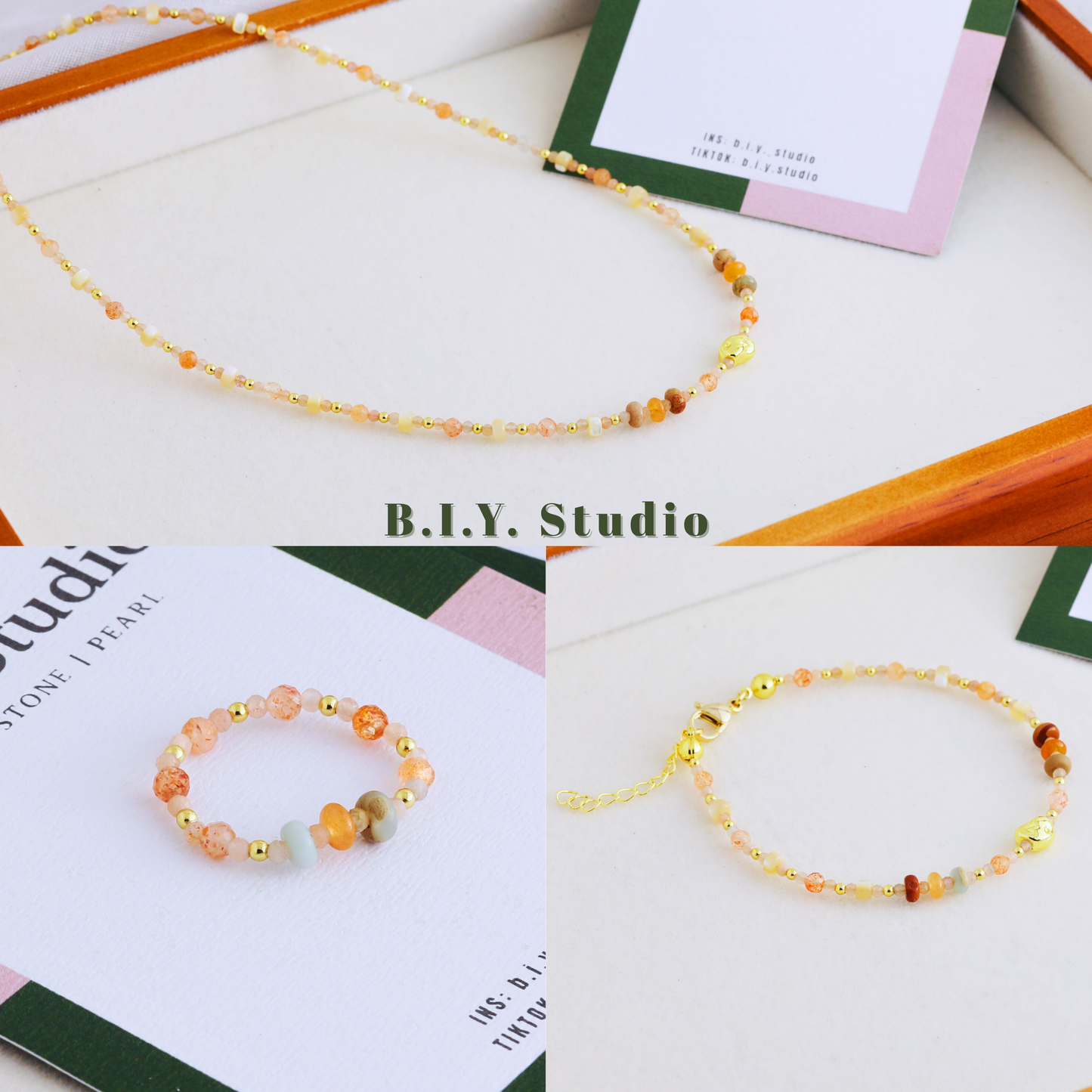 Prism Gem | Sunlit Shard・Necklace 1