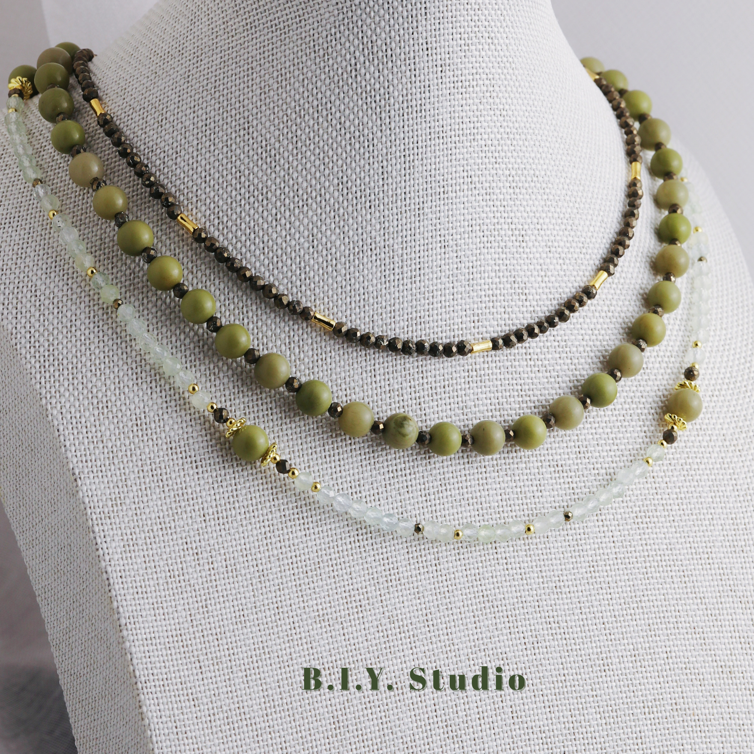 Prism Gem Collection - Moss Vein