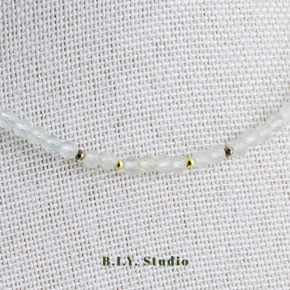 Prism Gem | Moss Vein・Necklace 2