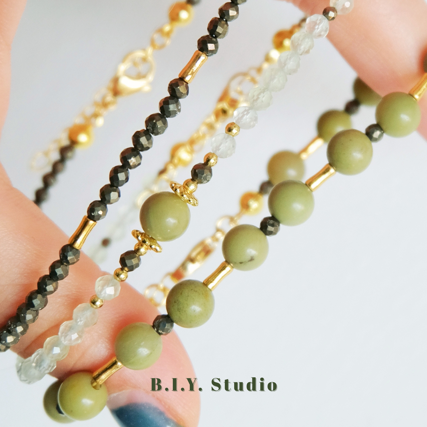 Prism Gem | Moss Vein・Bracelet 2
