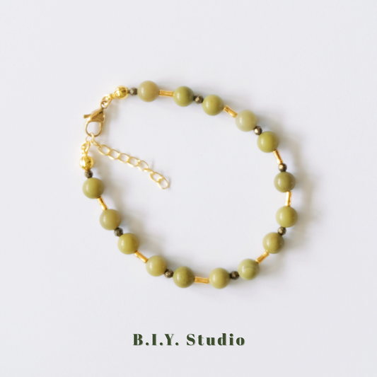 Prism Gem | Moss Vein・Bracelet 3