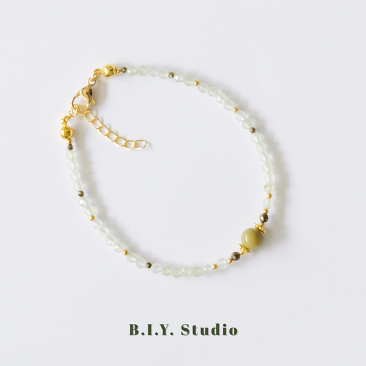 Prism Gem | Moss Vein・Bracelet 2